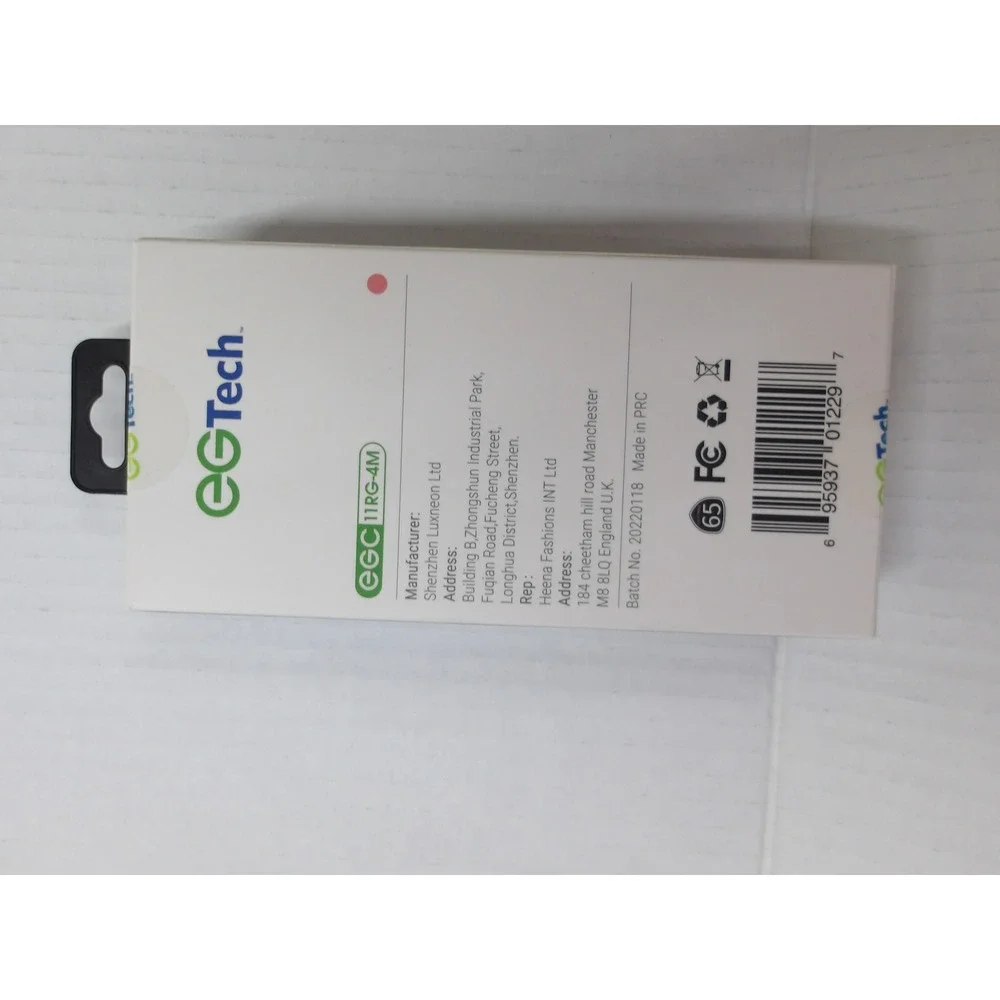 EGTech 12ft Braided‎ Micro USB Charging Cable Rose Gold EGC11RG-4M 2.1A /#26473